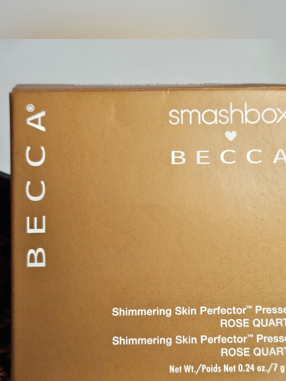 Smashbox  BECCA Shimmering Skin Perfector Pressed In Rose Quartz NIB